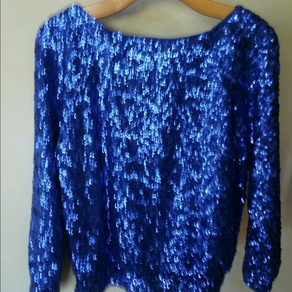 Alice And Olivia Sequence Top Size Small - image 3